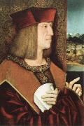 bernhard strigel portrait of emperor maximilian